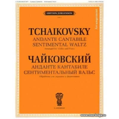 Анданте кантабиле. Сентиментальный вальс. Обработка для скрипки и фортепиано.